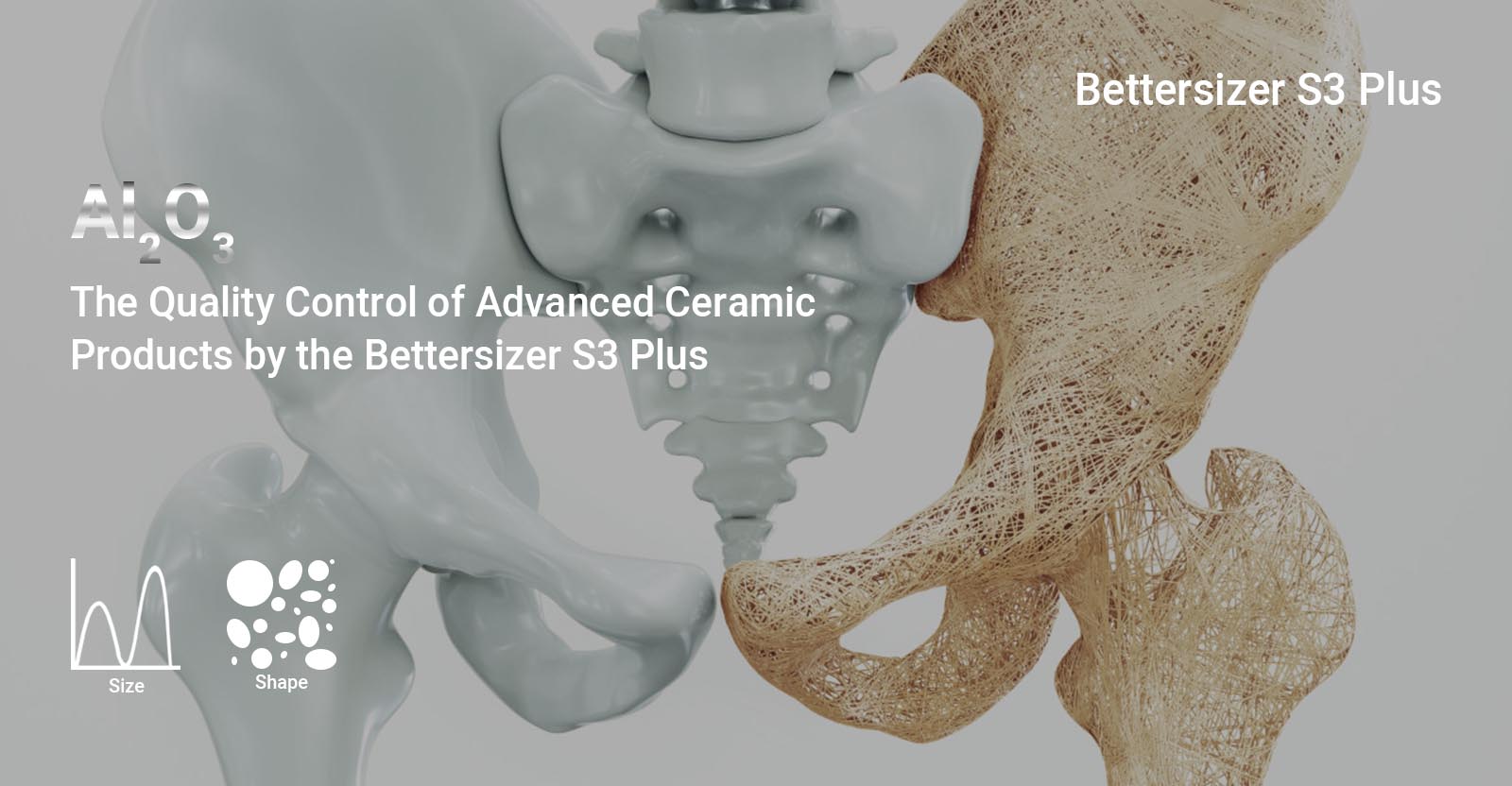 Advanced ceramic QC with Bettersizer S3 plus